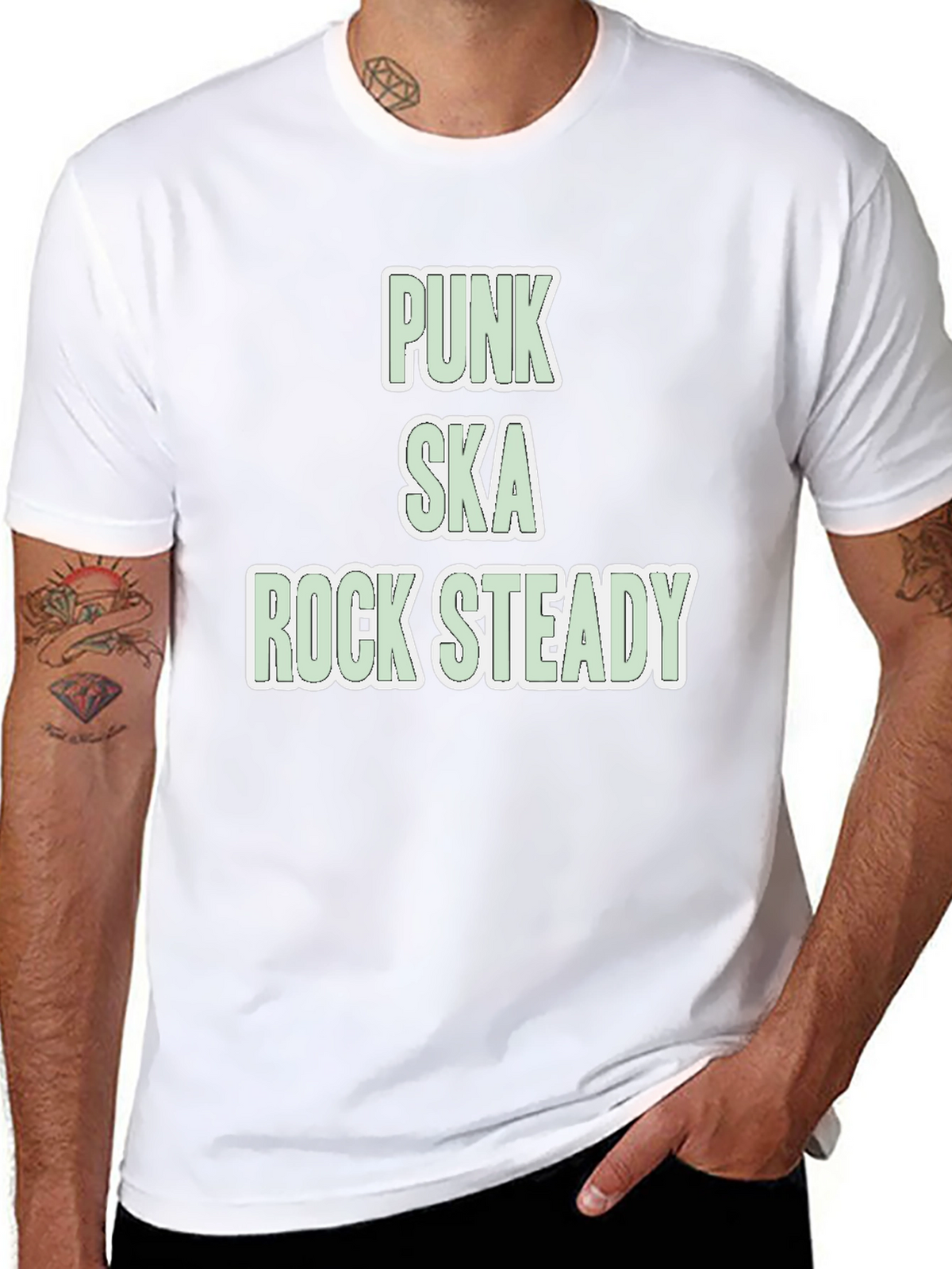 Punk Ska Rock Steady Graphic T-Shirt