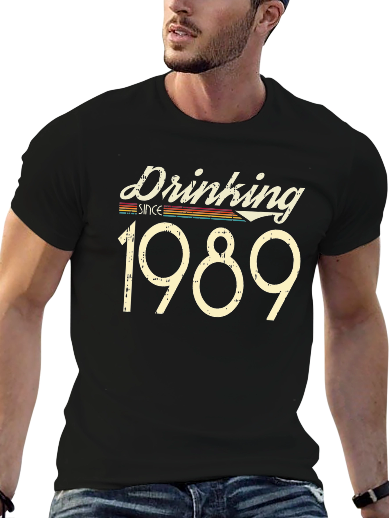 Drinking Since 1989 Black T-Shirt