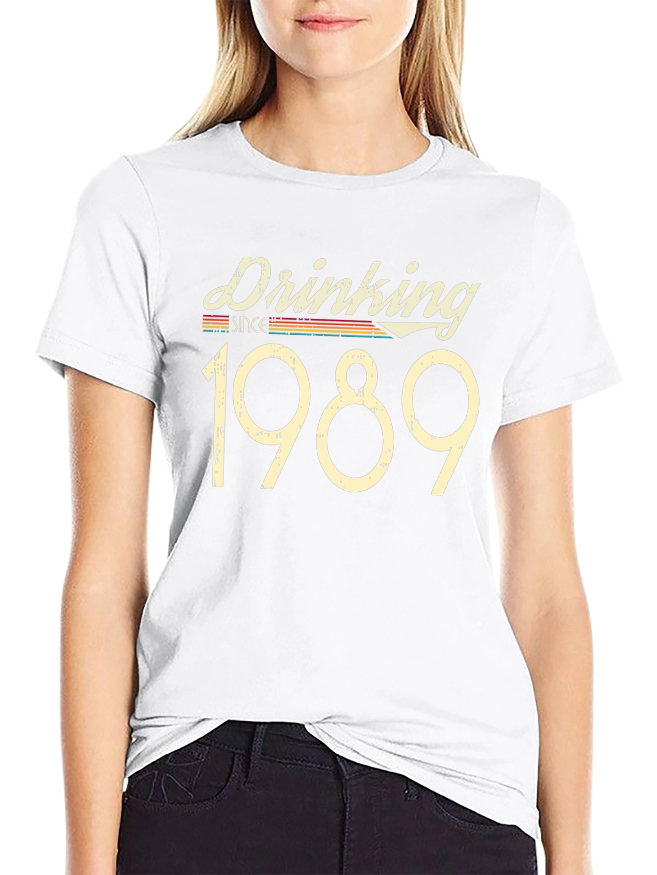 Drinking Since 1989 Black T-Shirt