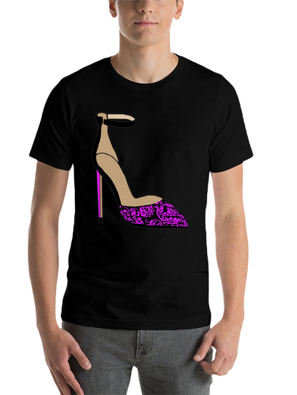 Stylish Heel Graphic Tee - Statement Fashion