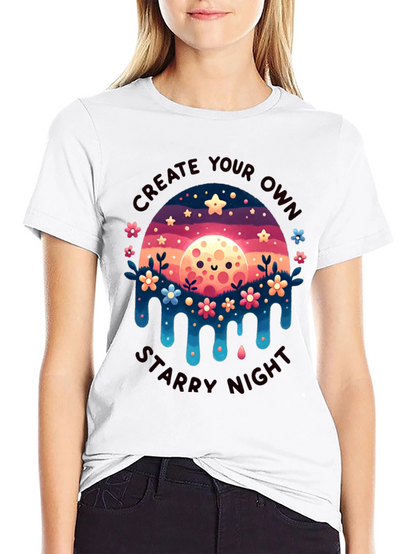 Create Your Own Starry Night Graphic Tee
