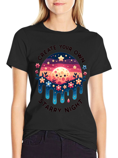 Create Your Own Starry Night Graphic Tee