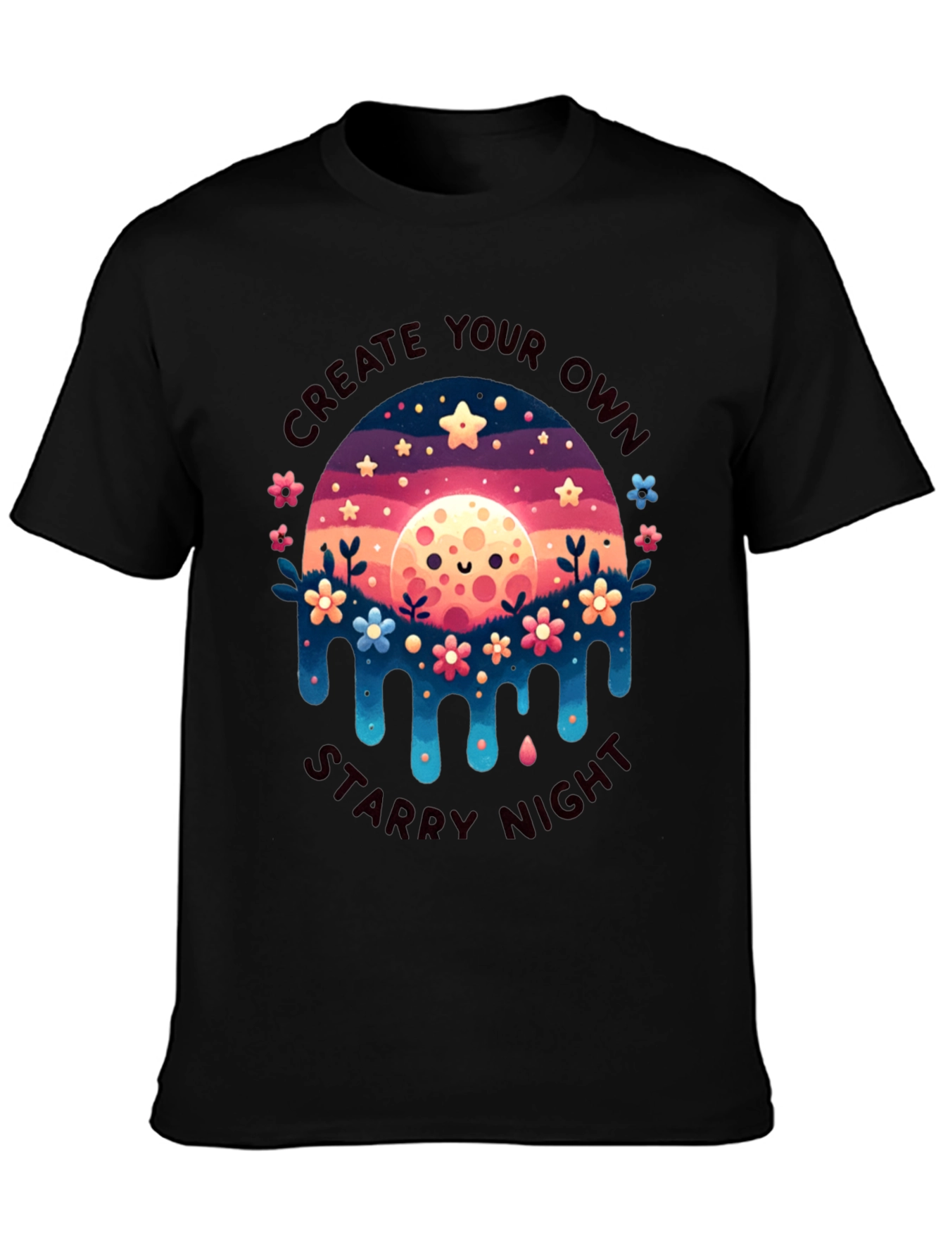 Create Your Own Starry Night Graphic Tee