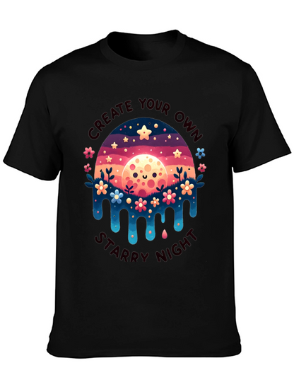Create Your Own Starry Night Graphic Tee