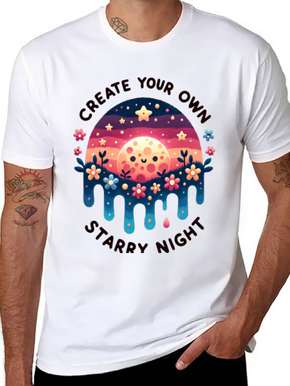 Create Your Own Starry Night Graphic Tee