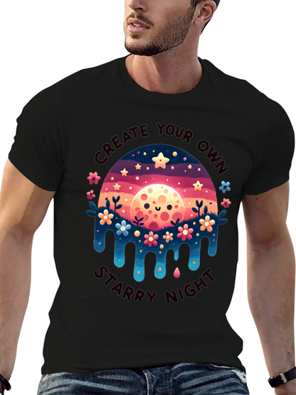 Create Your Own Starry Night Graphic Tee