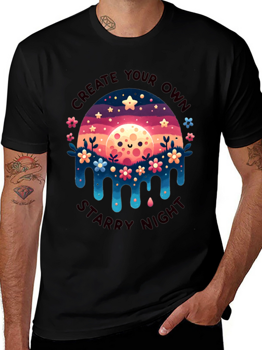 Create Your Own Starry Night Graphic Tee