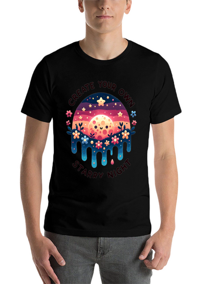 Create Your Own Starry Night Graphic Tee