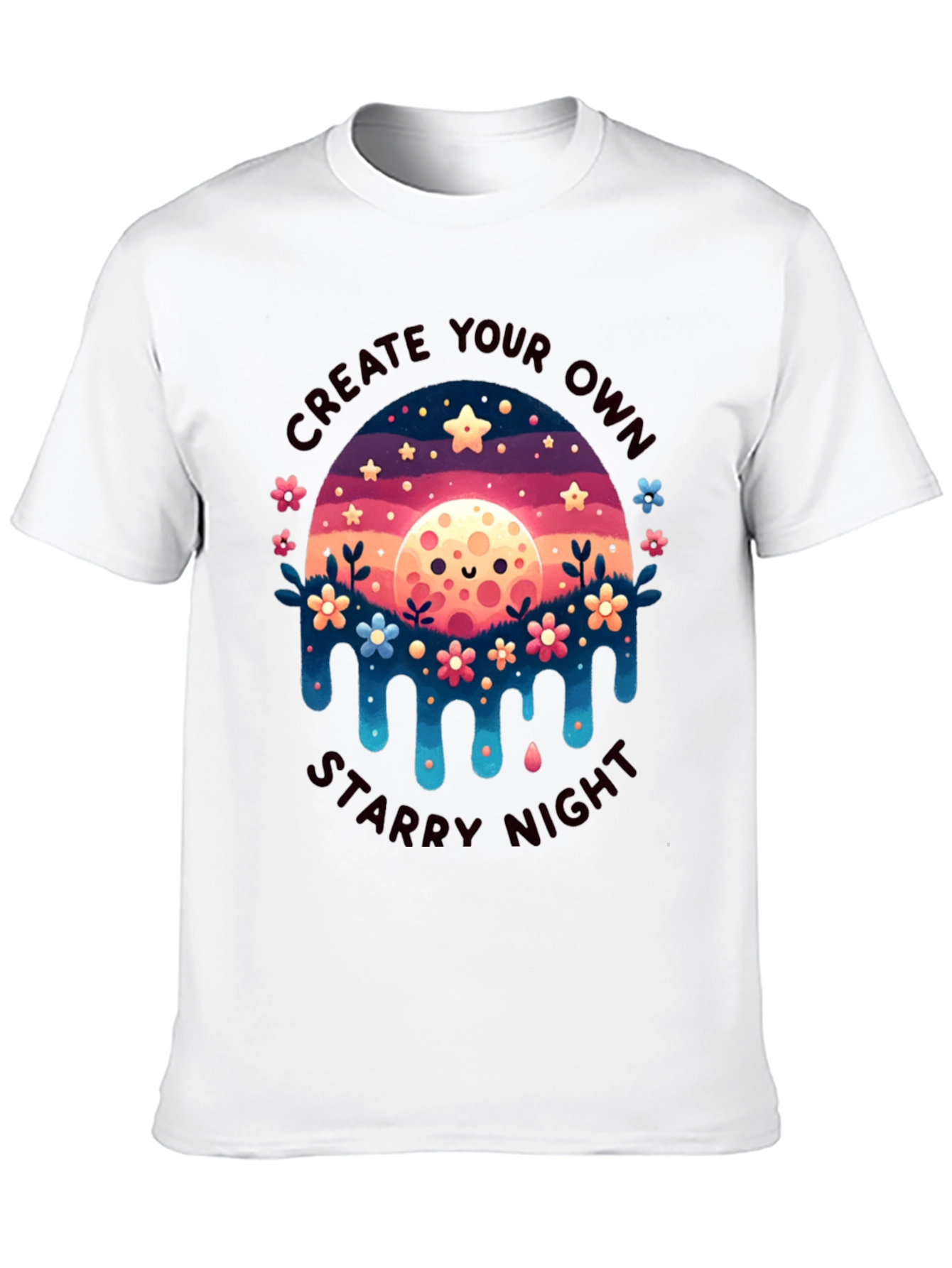 Create Your Own Starry Night Graphic Tee