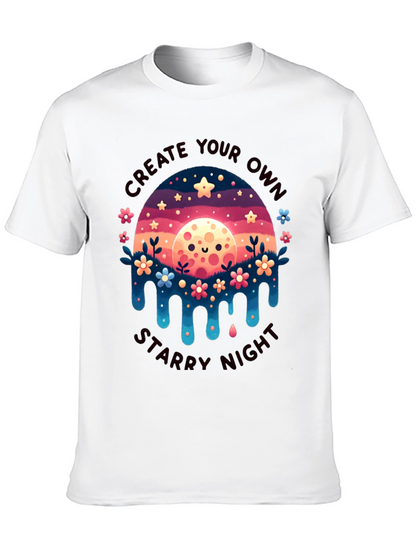 Create Your Own Starry Night Graphic Tee