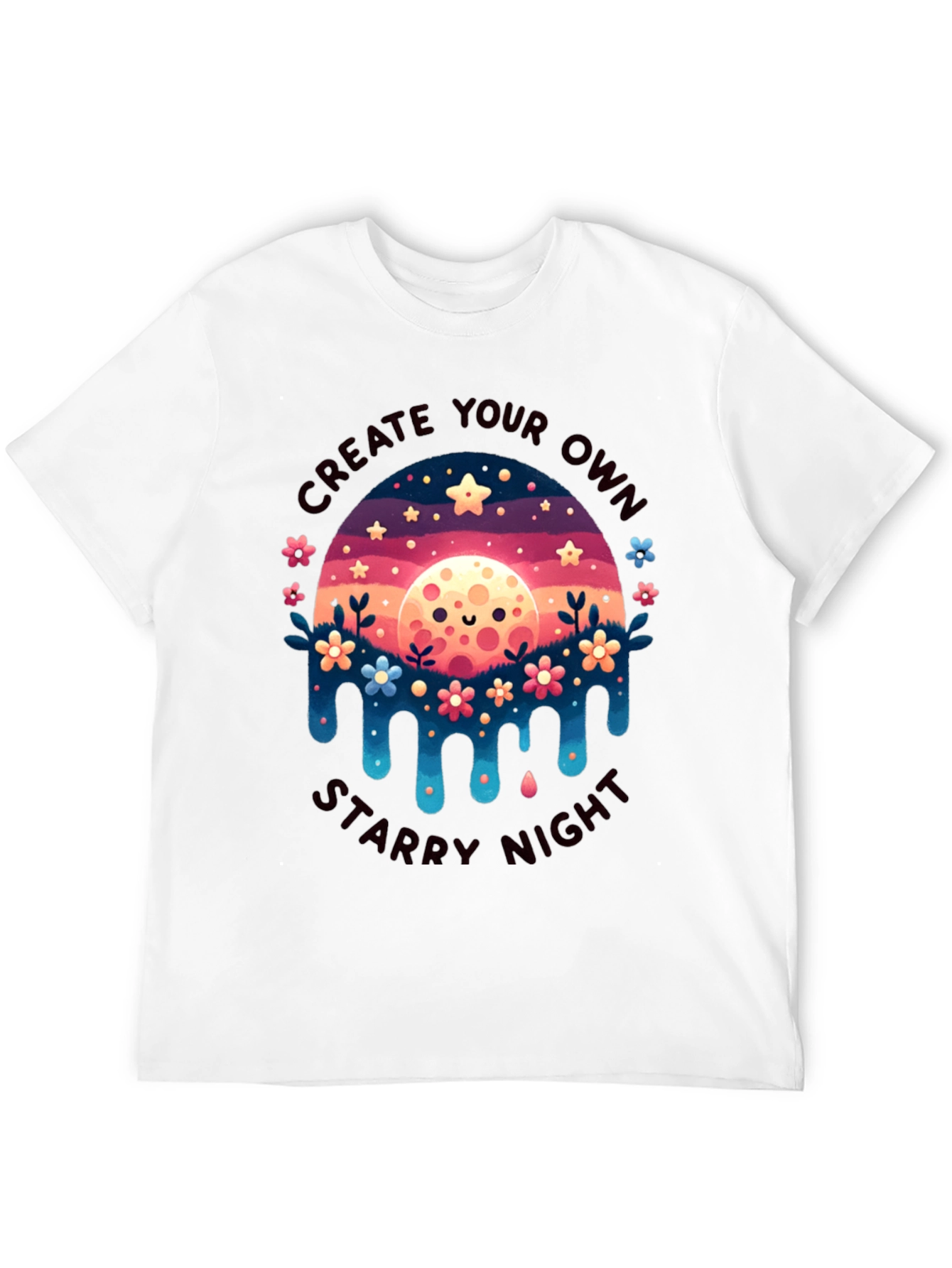 Create Your Own Starry Night Graphic Tee
