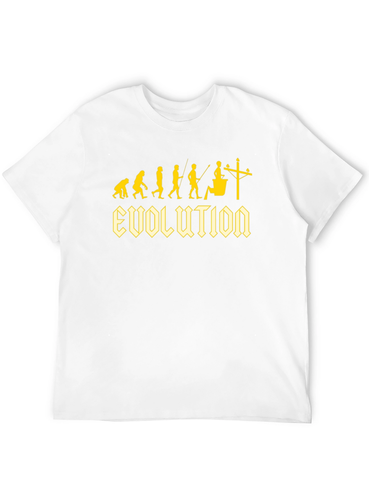 Electrician Evolution Black T-Shirt