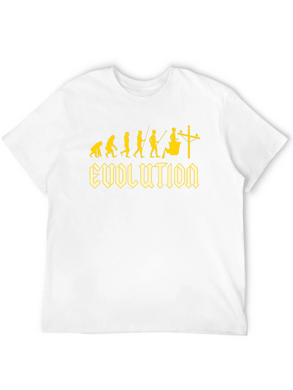 Electrician Evolution Black T-Shirt