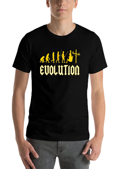 Electrician Evolution Black T-Shirt