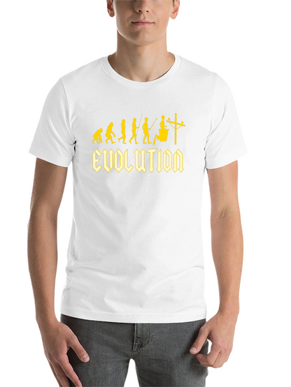 Electrician Evolution Black T-Shirt