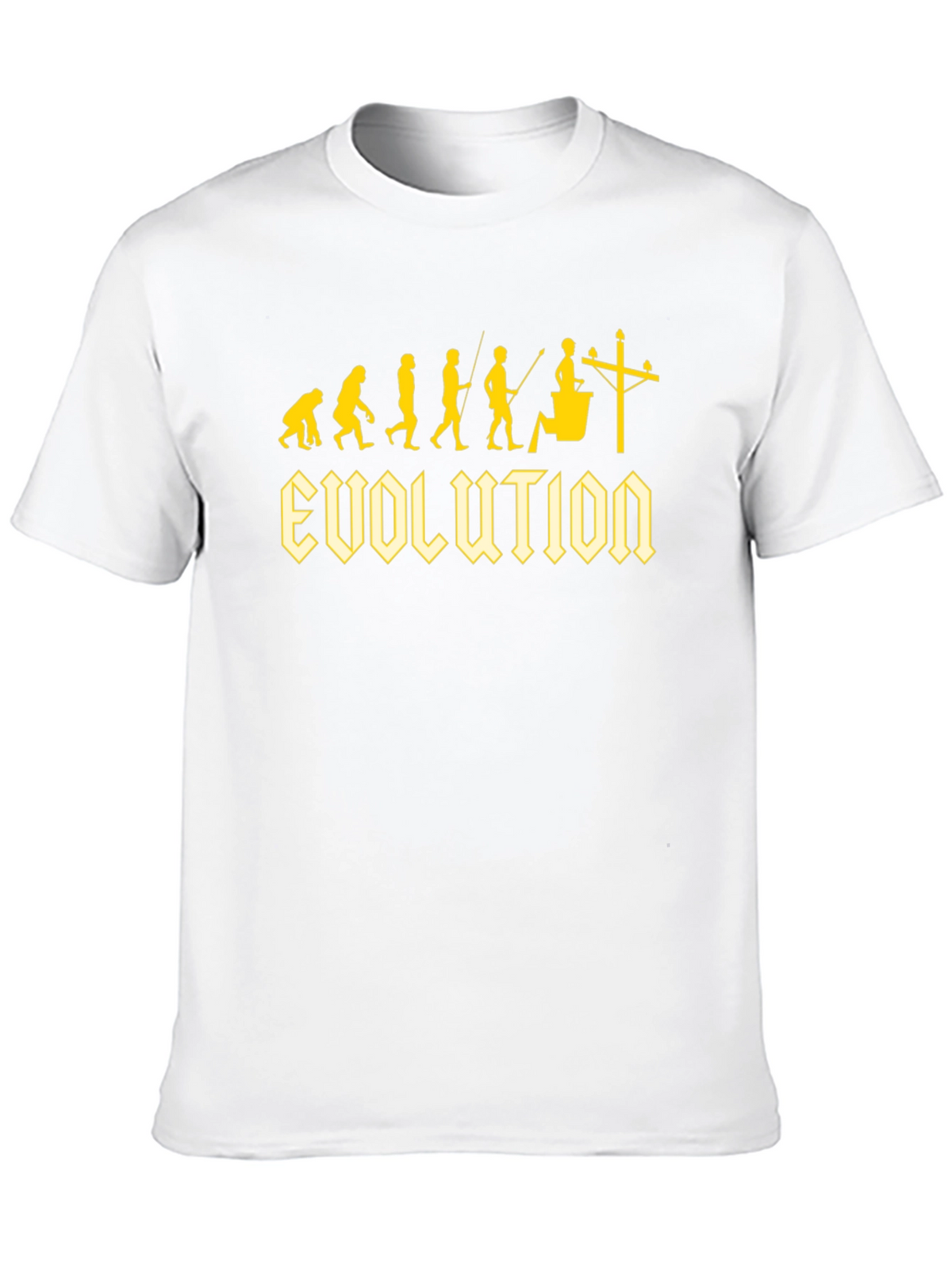 Electrician Evolution Black T-Shirt