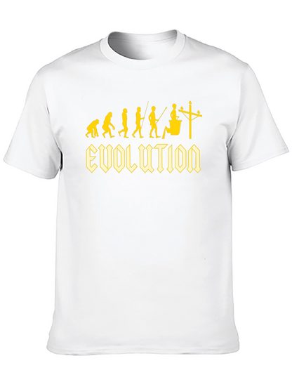 Electrician Evolution Black T-Shirt