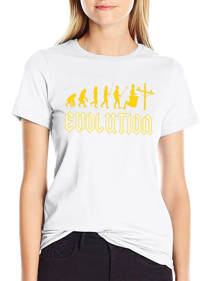 Electrician Evolution Black T-Shirt