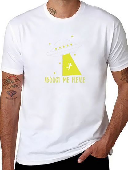 Abduct Me Please UFO Graphic Tee