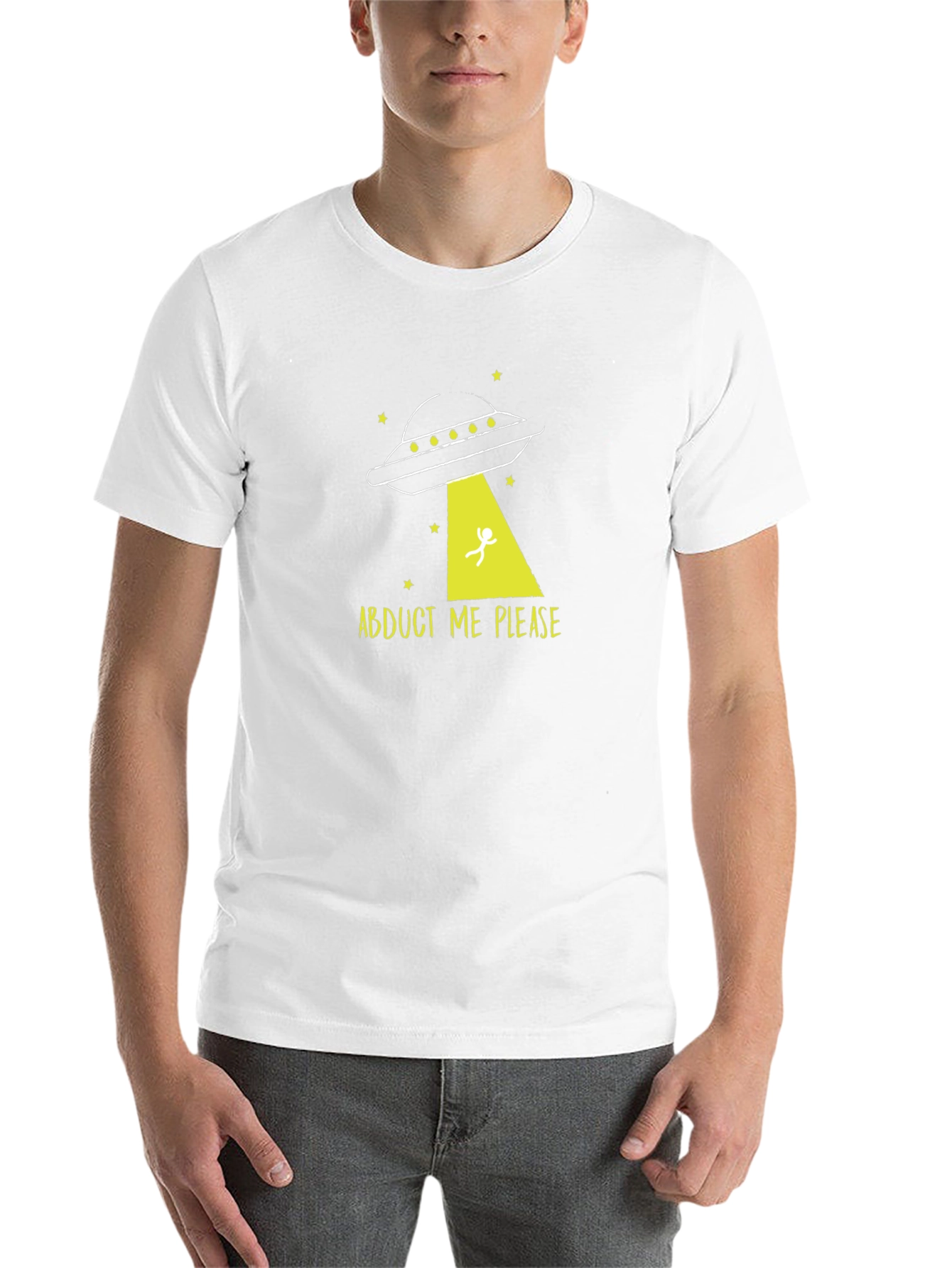 Abduct Me Please UFO Graphic Tee