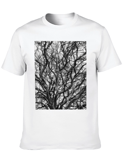 Black Tree Branches Graphic Tee