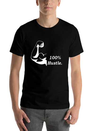100% Hustle Graphic Tee
