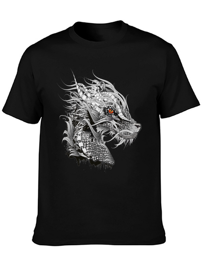 Dragon Graphic Black T-Shirt