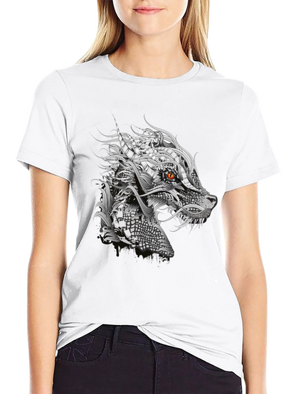 Dragon Graphic Black T-Shirt