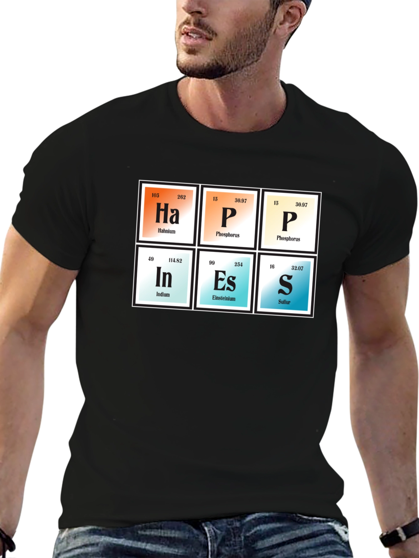 Periodic Table Inspired T-Shirt - HaPInEs
