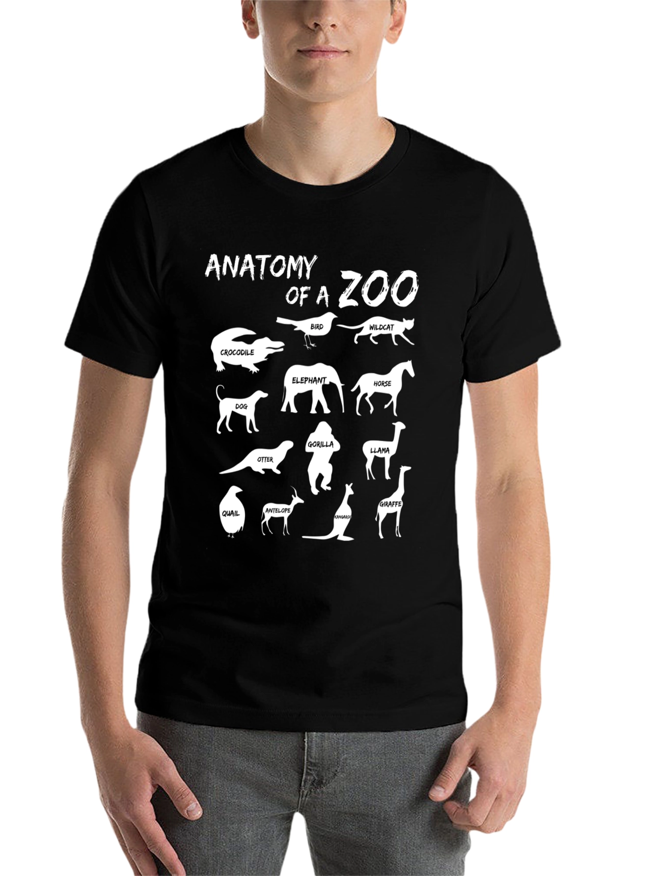 Anatomy of a Zoo T-Shirt | Funny Animal Tee