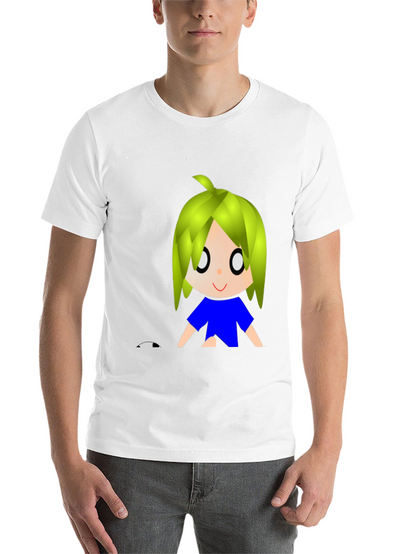 Anime Graphic Black T-Shirt