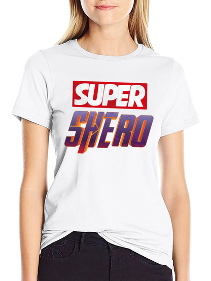 Super Shero Black T-Shirt