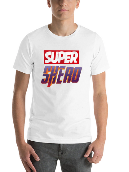 Super Shero Black T-Shirt
