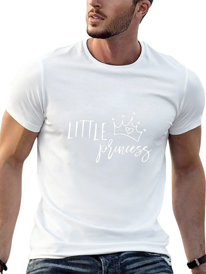 Little Princess Graphic Black T-Shirt