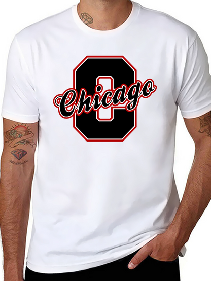 Chicago Black Graphic T-Shirt