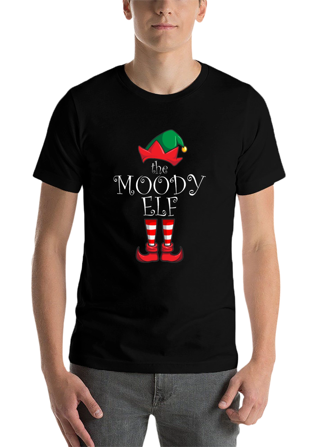 The Moody Elf Christmas T-Shirt
