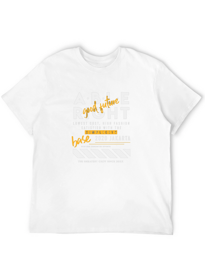 Trendy Graphic Print T-Shirt - Urban Style