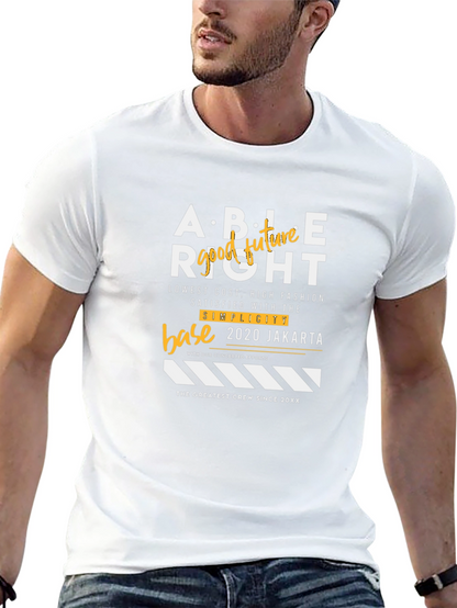 Trendy Graphic Print T-Shirt - Urban Style