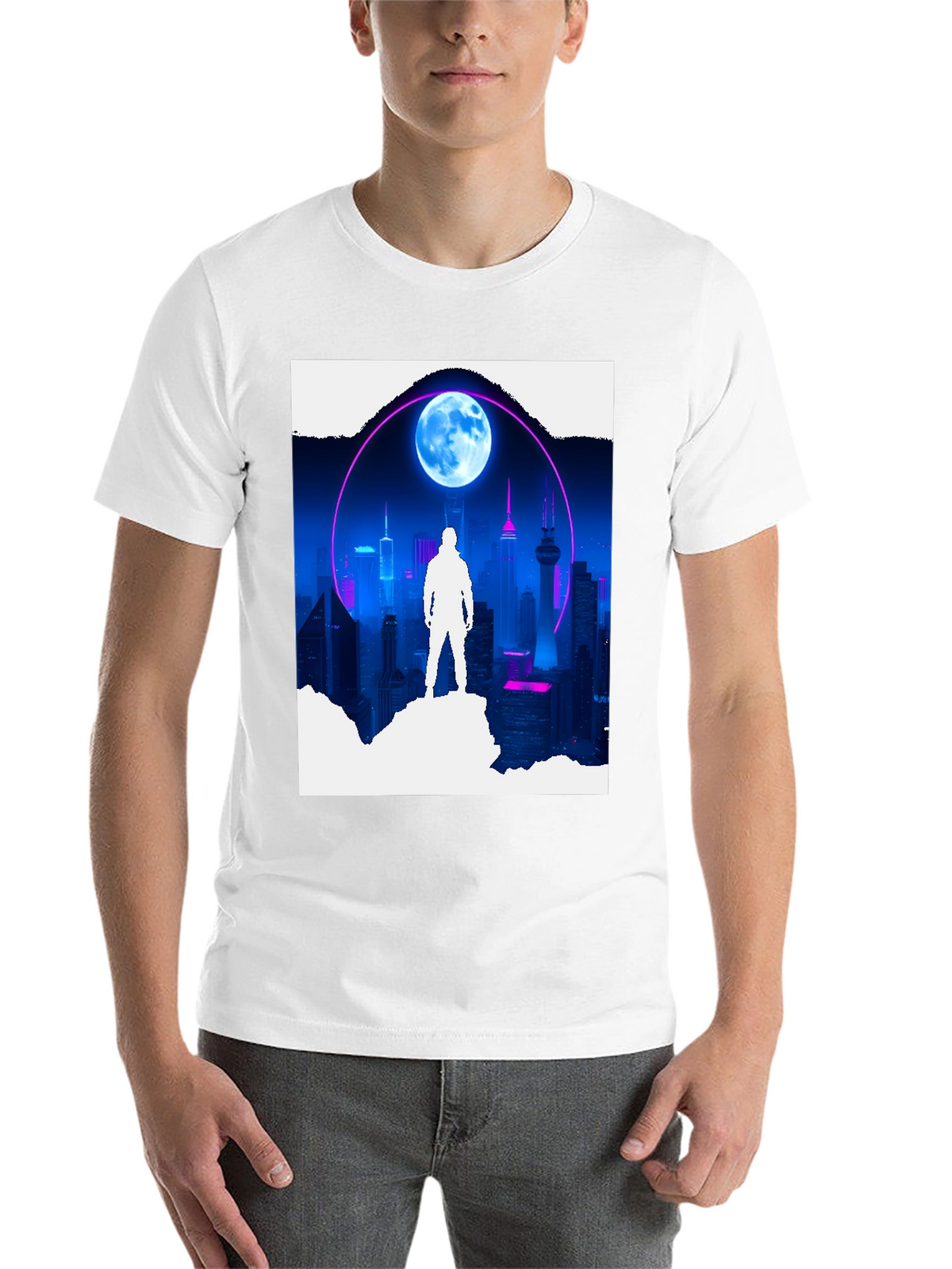 Cyberpunk Cityscape Tee