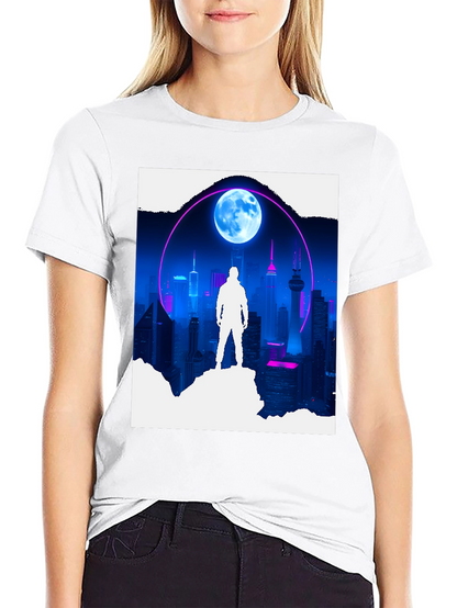 Cyberpunk Cityscape Tee