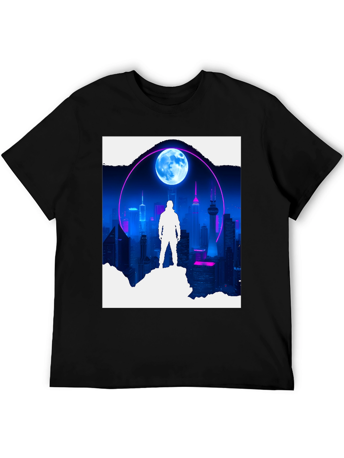 Cyberpunk Cityscape Tee