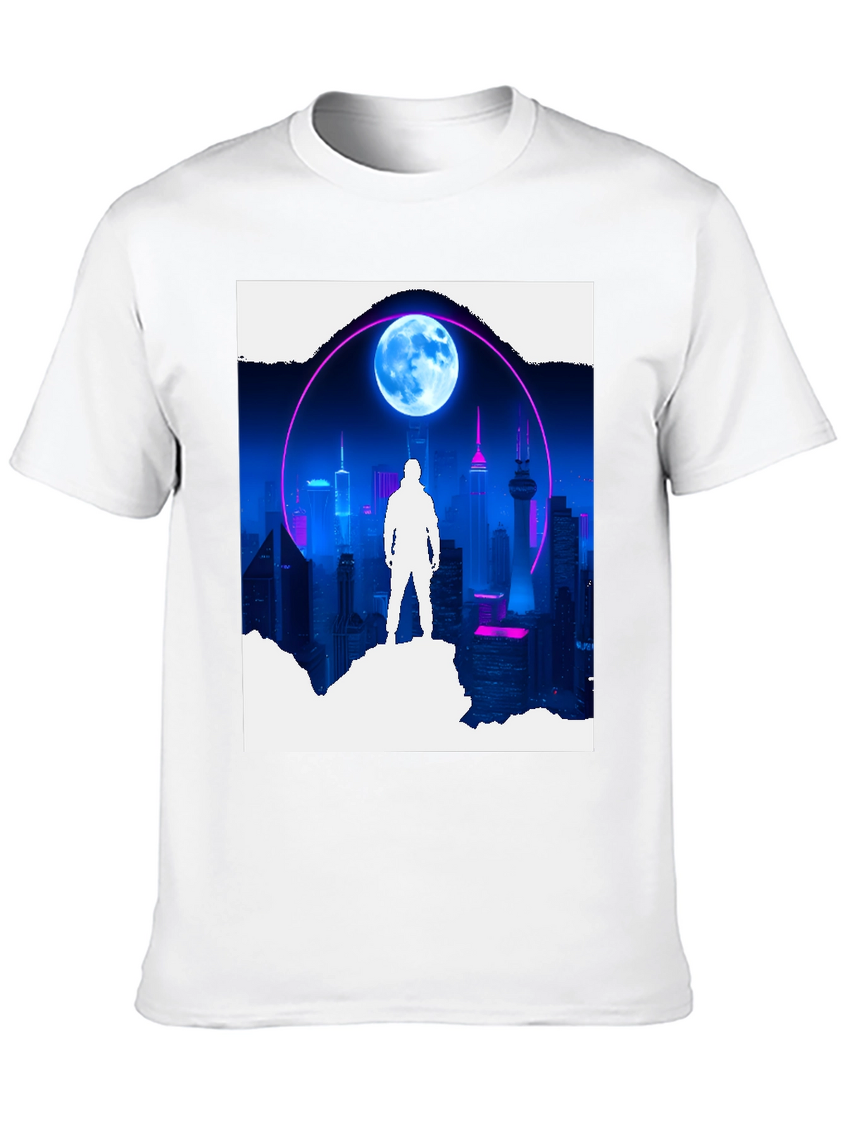 Cyberpunk Cityscape Tee