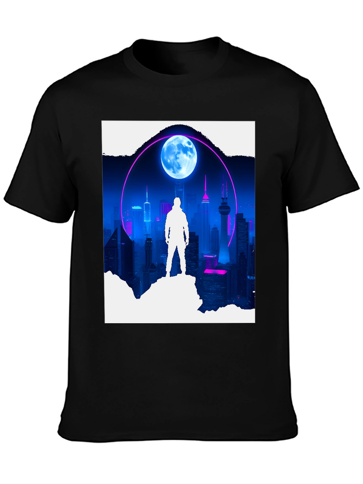 Cyberpunk Cityscape Tee