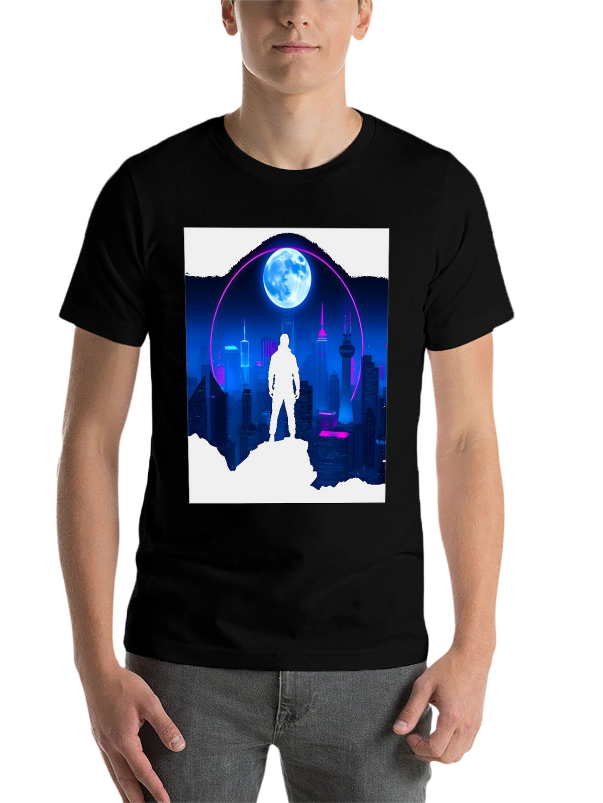 Cyberpunk Cityscape Tee