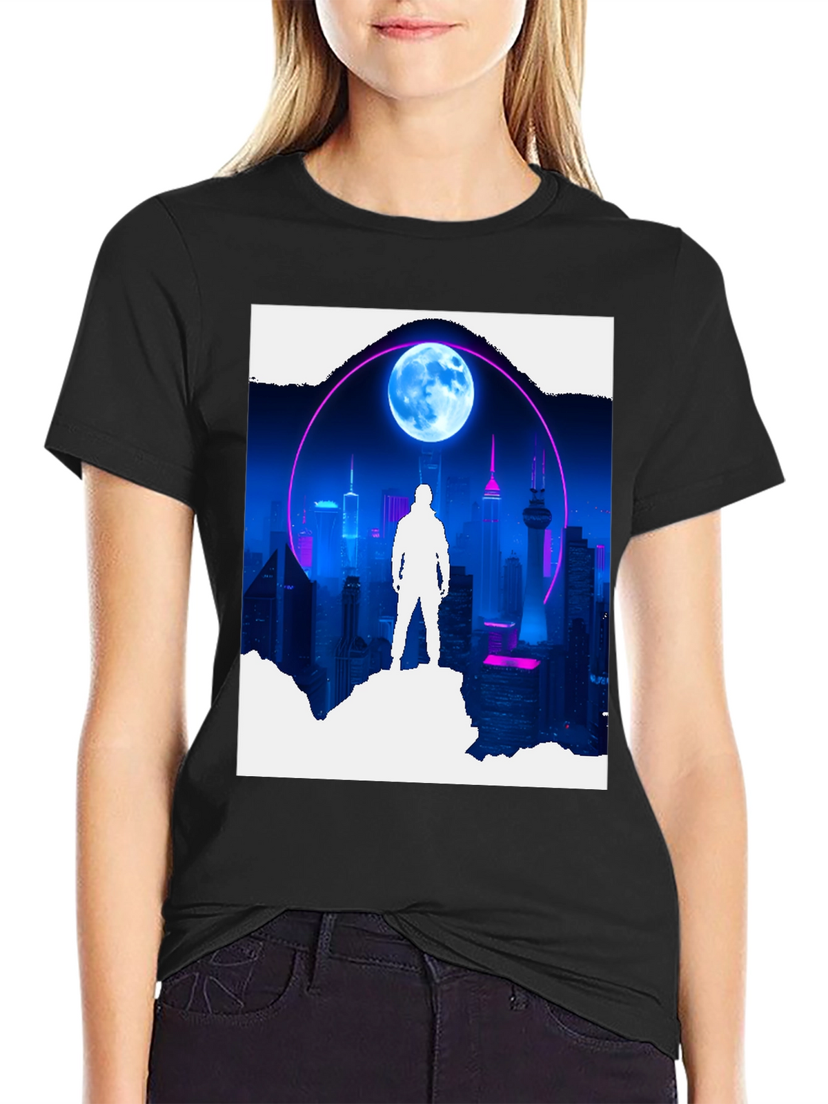 Cyberpunk Cityscape Tee