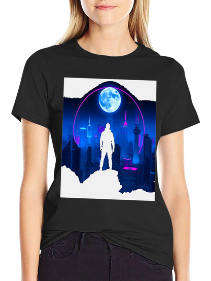 Cyberpunk Cityscape Tee