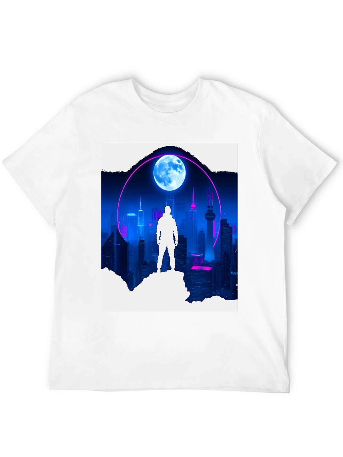 Cyberpunk Cityscape Tee