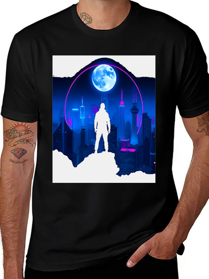 Cyberpunk Cityscape Tee