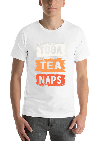 Yoga Tea Naps Graphic T-Shirt - Relaxation Mode