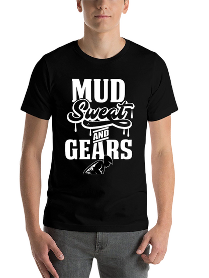 Mud Sweat & Gears Black Graphic Tee